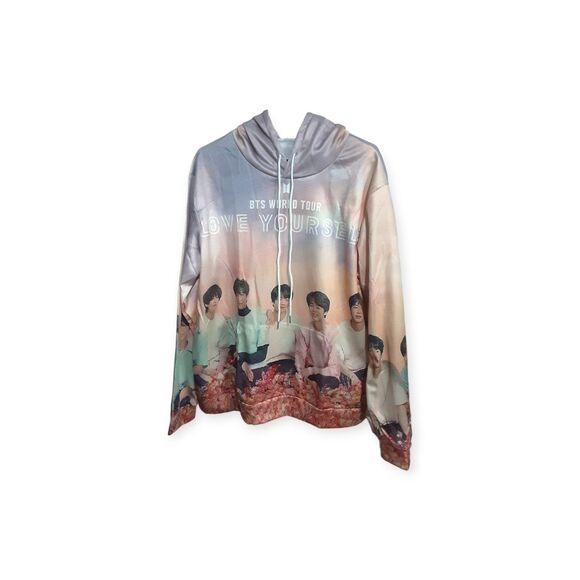 K-Pop BTS Hoodie Love Yourself World Tour Sweater - Picture 1 of 5